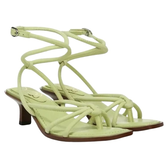 NEW Sam Edelman Dia Strappy Sandal in Kiwi - Box Included - Green - Size 8 - Picture 6 of 6